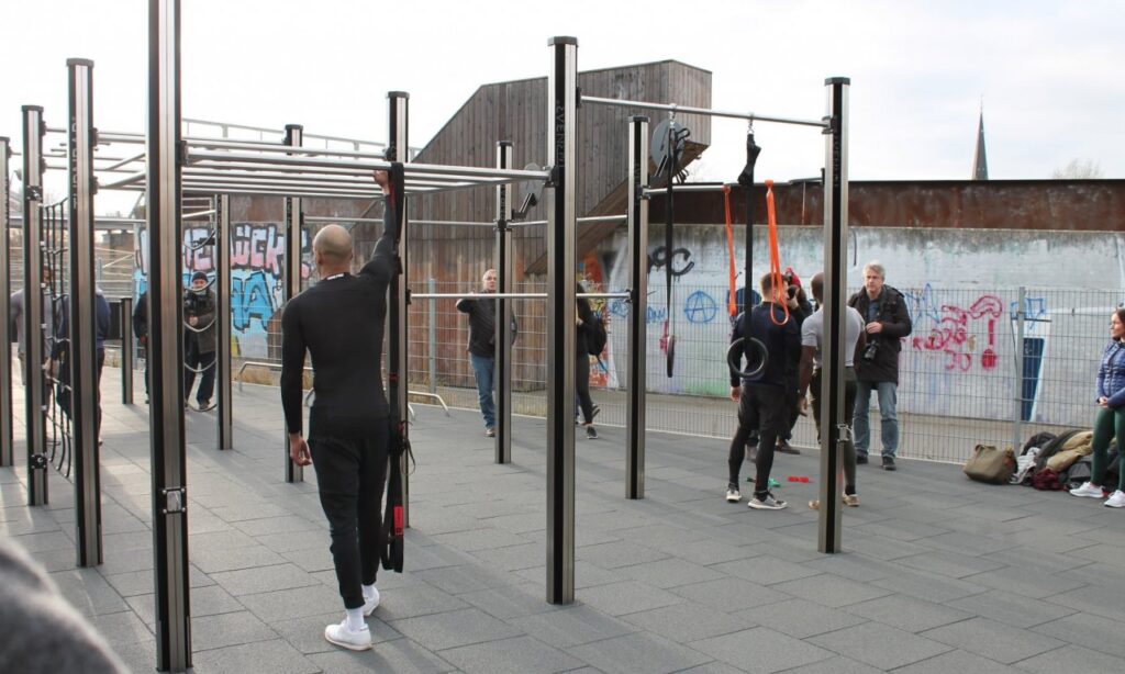 Calisthenics Anlage von B-Part Sports in Berlin